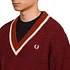 Fred Perry x Nicholas Daley - Texture Mix V-Neck Jumper