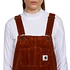 Carhartt WIP - W' Bib Overall Straight "Brookfield" Stretch Corduroy, 10.9 oz