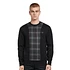 Fred Perry - Tartan Panel Sweatshirt