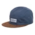 The Quiet Life - Cord Combo 5 Panel Camper Hat - Made in USA