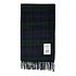 Moon Checked Lambswool Scarf (Black Watch Check)