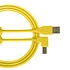 Ultimate Audio Cable USB 2.0 A-B Angled 1m (Yellow)