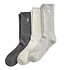 Cotton-Blend Crew Sock 3-Pack (Andover Heather / Light Sp Heather / Charcoal Heather)