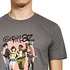 Gorillaz - Group Circle Rise T-Shirt