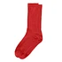 Organic Active Sock (Scarlet Red)