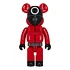 Medicom Toy - 1000% Squid Game Guard Circle Be@rbrick Toy