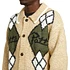 Patta - Argyle Knitted Cardigan