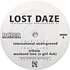 Lost Daze - International Underground EP