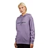 W' Hooded Carhartt Sweatshirt (Glassy Purple / Discovery Green)
