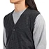 Beams Plus - Button Knit Vest Solid