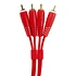 UDG - Ultimate Audio Cable Set RCA - RCA Red Straight 1,5m