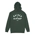 Raised By Hip Hop Hoodie (Forest Green)