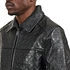 Daily Paper - Silence Monogram Leather Jacket