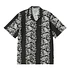 S/S Floral Shirt (Floral Stripe / Black / Wax)