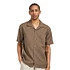Linen Short Sleeved Shirt (Cedar Brown)