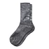 Washi Pile Crew Socks (Dark Gray)