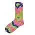 Tie Dye Crew Socks (Pink)