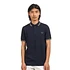 Twin Tipped Fred Perry Shirt (Navy / Snow White / Shaded Stone)