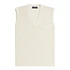 Fred Perry - Lace V Neck Sleeveless Jumper