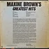 Maxine Brown - Maxine Brown's Greatest Hits