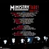 Ministry - Trax! Rarities Magenta Black White Splatter Vinyl Edition