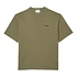 Croc Badge Cotton T-Shirt (Khaki)