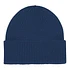 Merino Wool Beanie (Marine Blue)