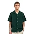 Cord Camp Collar Shirt (Green)