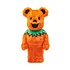 400% Grateful Dead Dancing Bears Costume Be@rbrick Toy (Orange)