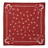 Ingrid Ornament Bandana (Red)