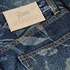 Patta - Leaves Laser Printed Denim Jeans