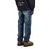 Patta - Leaves Laser Printed Denim Jeans