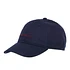 Canvas Script Cap (Air Force Blue / Malbec)