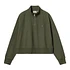 W' Colburn High Neck Sweat (Office Green)