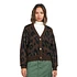 W' Merton Cardigan (Camo Leo Jacquard / Tamarind)