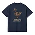 S/S Fold Duck T-Shirt (Air Force Blue)