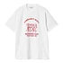 S/S Fun Run T-Shirt (White / Red)