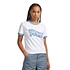 W' S/S Brown Ducks Ringer T-Shirt (White / Dusty Ice)