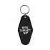 Hotel Keys Keychain (Black / White)