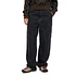 W' Brandon Double Knee Pant "Maverick" Denim, 10.5 oz (Black Stone Washed)