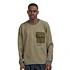 PE Waffle Long Sleeve T (Khaki)