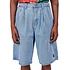 Butter Goods x Blue Note - Blue Note Pleated Denim Shorts