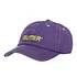 Rounded Logo 6 Panel Cap (Purple)