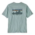 73 Skyline Organic T-Shirt (Thermal Blue)