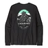 Long-Sleeved Chouinard Crest Responsibili-Tee (Black)