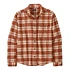 Long-Sleeved Lightweight Fjord Flannel Shirt (Base Camp / Burnished Red)