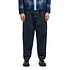 Pleated Track Pant (Navy)