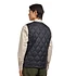 TAION - Military V Neck W-Zip Down Vest (Soft Shell)