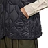 TAION - Military V Neck W-Zip Down Vest (Soft Shell)