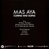 Mas Aya - Coming And Going Indie Exclusive Translucent Emerald Green Vinyl Edition